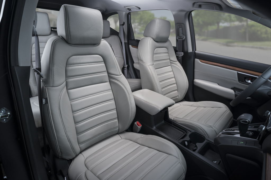 Katzkin Honda CRV Ash Grey Leather Seats